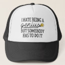 Search for nerd humor hats Genius