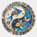 Search for zodiac astrology stickers Fish