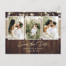 Search for burlap save the dates Country
