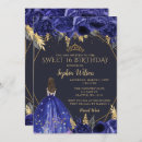 Search for royal blue princess sweet 16 invitations Tiara