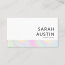 Search for hologram business cards Hair stylist