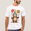 Search for birthday sloth tshirts Kawaii