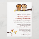 Search for owl wedding invitations Autumn