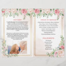 Search for roses funeral programs Memorial