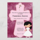 Search for girls rosary christening invitations Cross