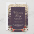 Search for staff christmas invitations Gold