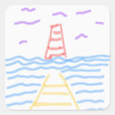 Search for abstract waves stickers Nautical