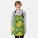 Search for pineapple illustration aprons Tropical fruit