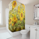 Search for sunflower shower curtains Country