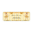 Search for ballerina return address labels Floral