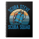 Search for divers notebooks Underwater
