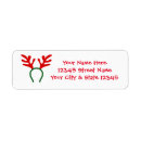 Search for antler return address labels Cute