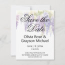 Search for wisteria wedding save the dates Watercolor