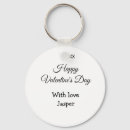Search for happy valentines key rings Calligraphy typography elegant romantic