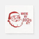 Search for funny christmas napkins Cocktail