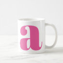 Search for bright design mugs Initial