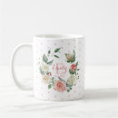 Search for watercolor polka dots mugs Pink