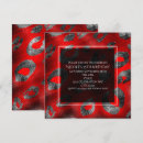 Search for red leopard invitations Elegant