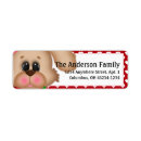 Search for dog valentine return address labels Pink