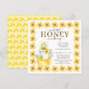 Search for little honey baby shower invitations Sunflower