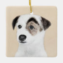 Search for jack russel terrier christmas tree decorations Puppy