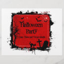 Search for halloween party flyers Scary