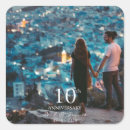 Search for anniversary photo wedding stickers Black and white