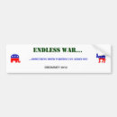 Search for war is peace bumper stickers Ron