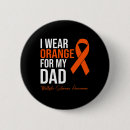 Search for multiple sclerosis dad badges Orange