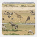 Search for wildebeest stickers Kenya
