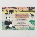 Search for zoo panda invitations Jungle