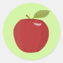 Search for red apple stickers Drawing