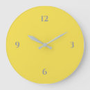Search for grey and yellow clocks Minimalist