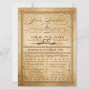 Search for rustic 6x8 invitations Vintage