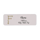 Search for monogram f return address labels Elegant