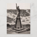 Search for national symbols postcards Statue of liberty