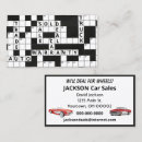Search for car dealership business cards Salesman