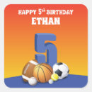 Search for five ball stickers Birthday
