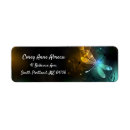 Search for flight return address labels Butterfly