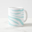 Search for blue zebra mugs White