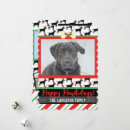Search for black lab christmas cards Cute
