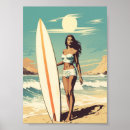 Search for vintage surfer posters Summer