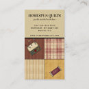 Search for quilting business cards Rustic