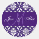 Search for purple damask stickers Bride