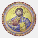 Search for round icon stickers Jesus