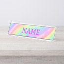 Search for unicorn name plates Rainbow