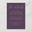 Search for gold foil enclosure cards Elegant