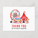 Search for the big one thank you cards Circus