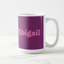 Search for abigail name mugs For her