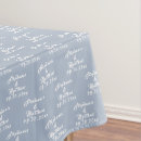 Search for dusty blue tablecloths Elegant